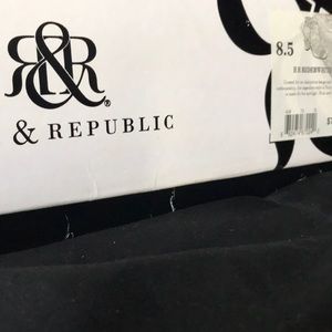 Rock & Republic white boots